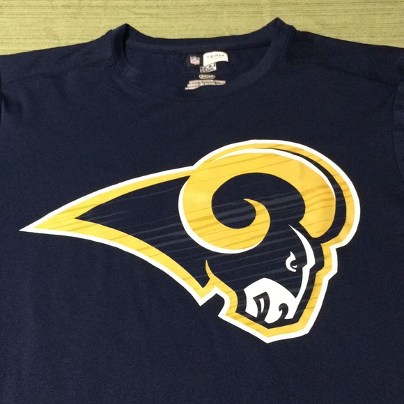 NFL LOS ANGELES RAMS FOOTBALL TEAM BEAUTIFUL TOP - Picture 1 of 5